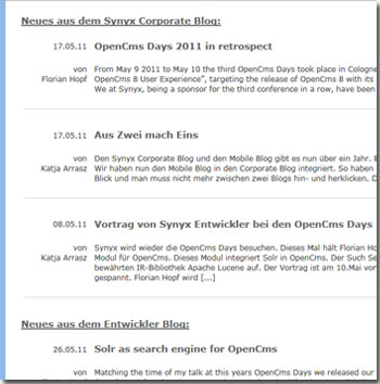 "opencms-modul"